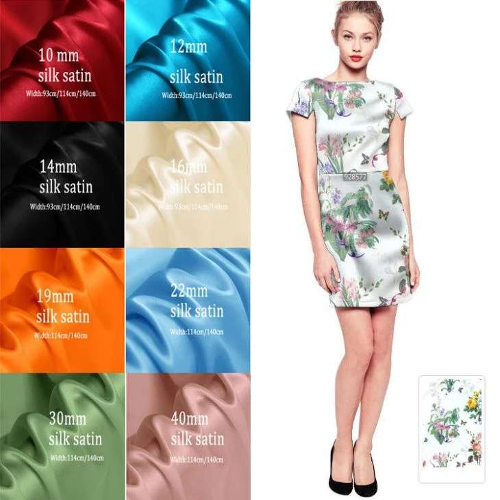 China Silk Satin Fabric